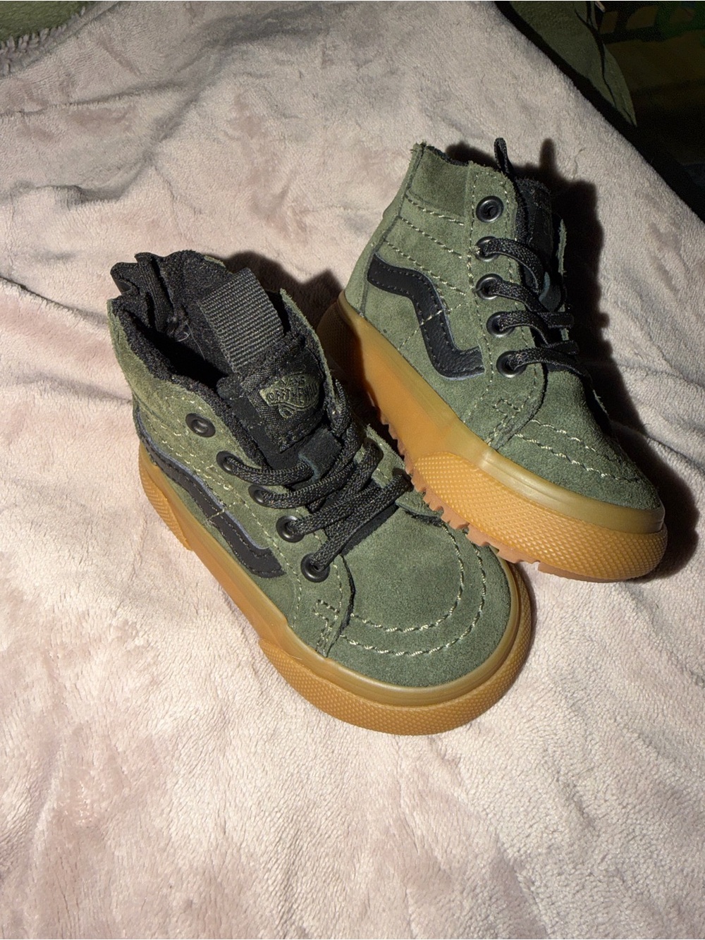 Toddler Sk8-Hi Zip Gum Shoe